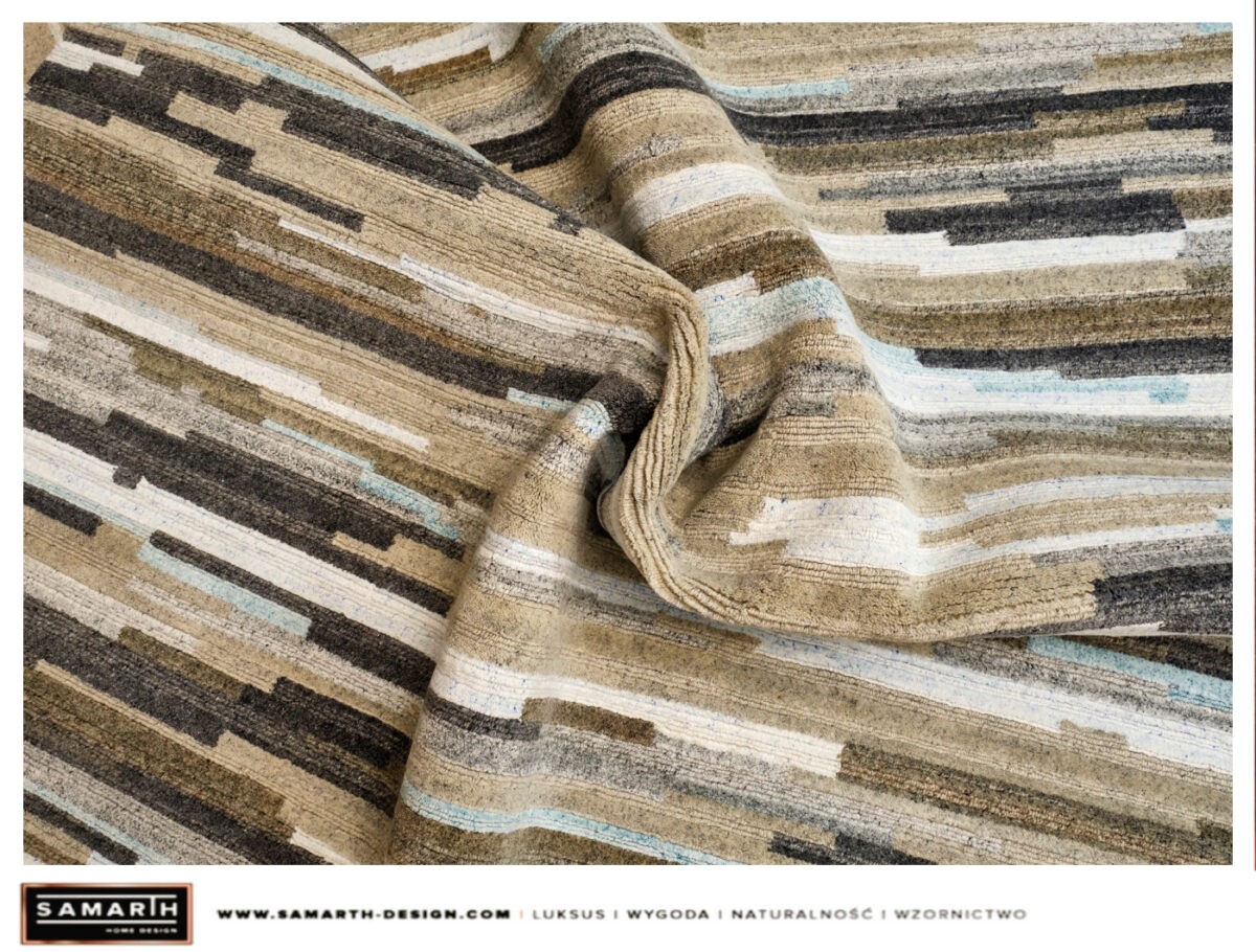 ręcznie tkany dywan indyjski